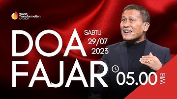 DOA FAJAR ONSITE | Sabtu, 29/07/2023 | Pkl 05.00 WIB | GBI WTC Serpong