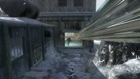 Black Ops Ballistic Knife Kill S&D Across Map On Summit