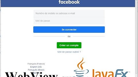 JavaFX Tutorial 27 - WebView Java GUI