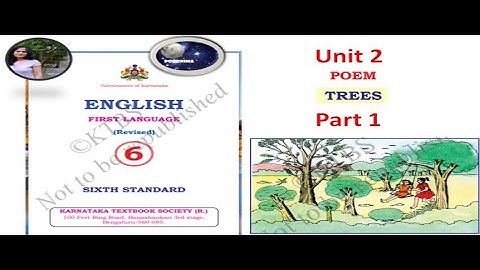 unit 2 poem trees part 1