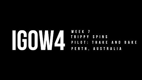 IGOW4 - Week 7 HDZero Inverted Orbits