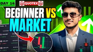 Day 14 Beginner Trader Growth Journey | Quotex Live Trading Strategy
