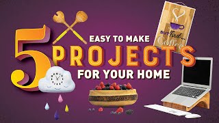 Top 5 Easy DIY Wood Carving / Power Carving Projects for Your Home