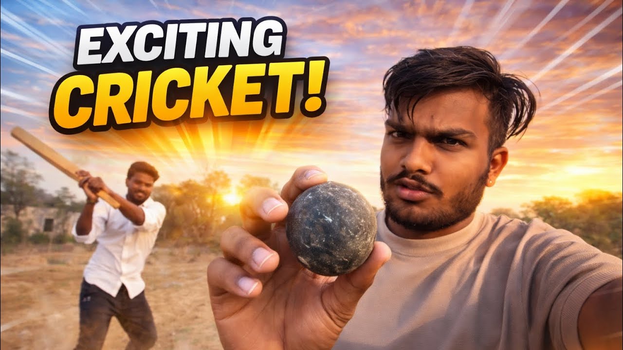 Gully Cricket Ka Sabse Romanchak Match 🔥 | Dekho Kya Hua! Vlog 28