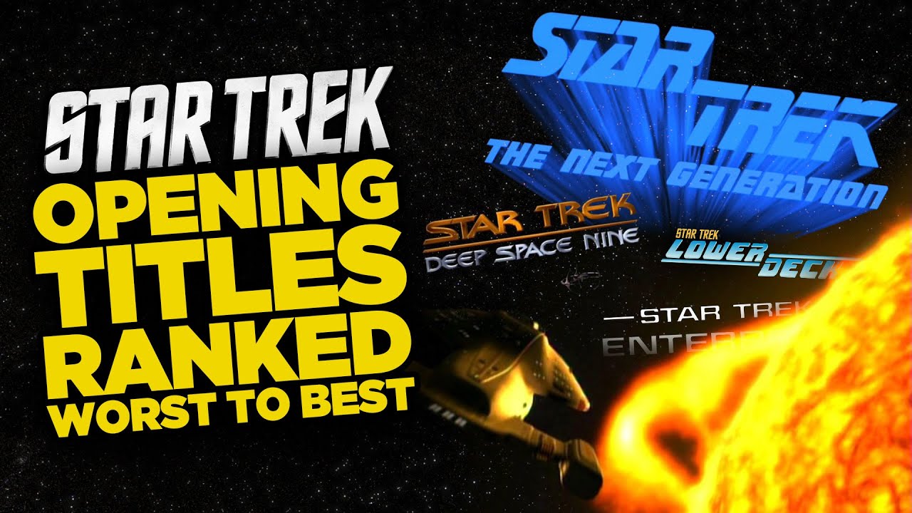 star trek opening titles