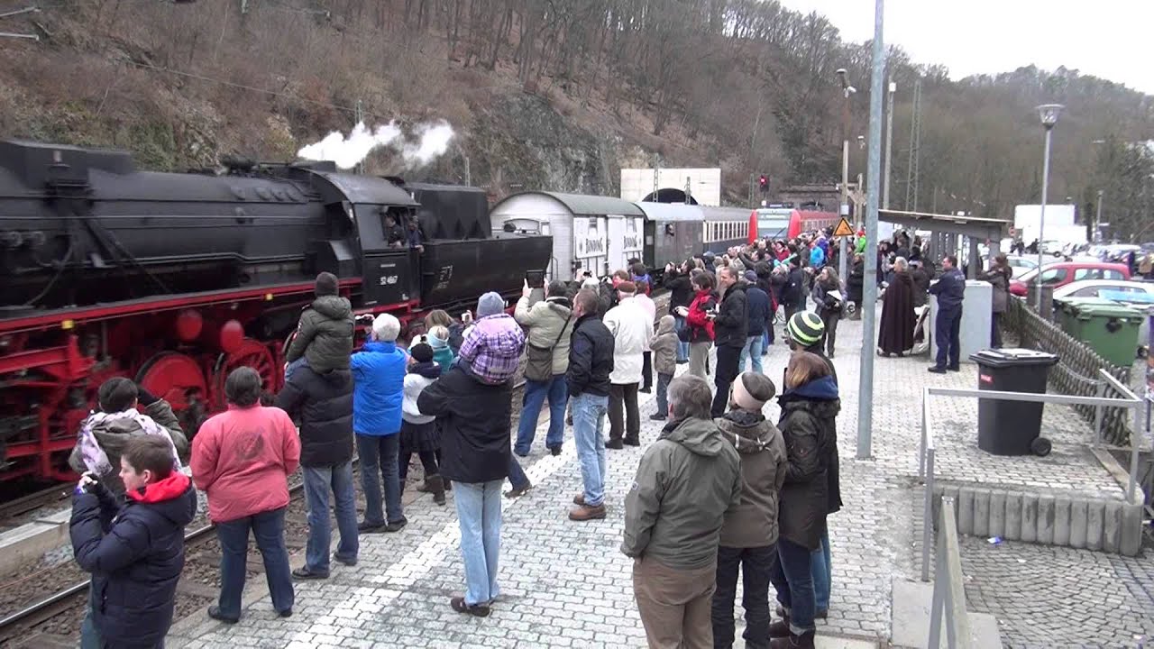 Letzter Dampfzug im Eppsteiner Tunnel (mit 52 4867) (HD)