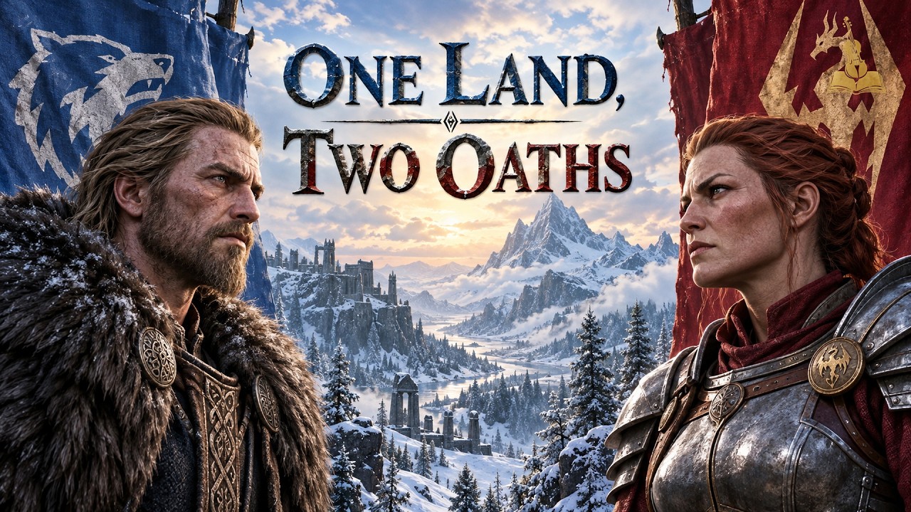 One Land, Two Oaths — The Elder Scrolls song artwork