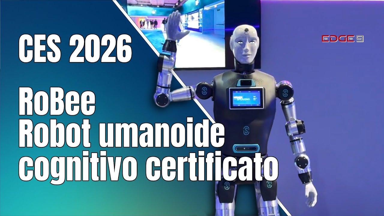 Oversonic al CES 2026 con RoBee: il robot umanoide cognitivo certificato tra industria e sanità