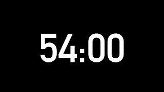 54 Minute Timer (4K)