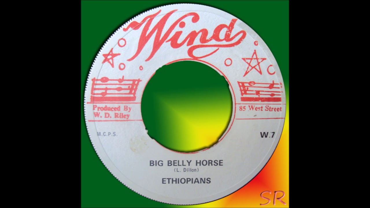 ジャマイカ7” Ethiopians Big Belly Horse / Jeherico NONE Wind /00080 The Ethiopians - Big Belly Horse - YouTube