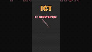 I C T meaning💥😌 #information #technology #tech #youtubeshorts #shorts #shortvideo #short #shortsfeed