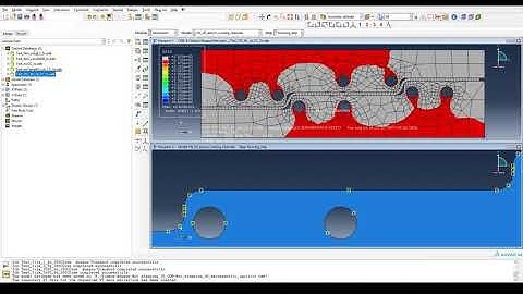 Abaqus Tutorial: Thermo-Mechanical Coupled Simulations & Hot Stamping #6
