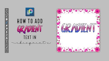 ✨How To Add Gradient Text in IbisPaint X✨| Mochilub