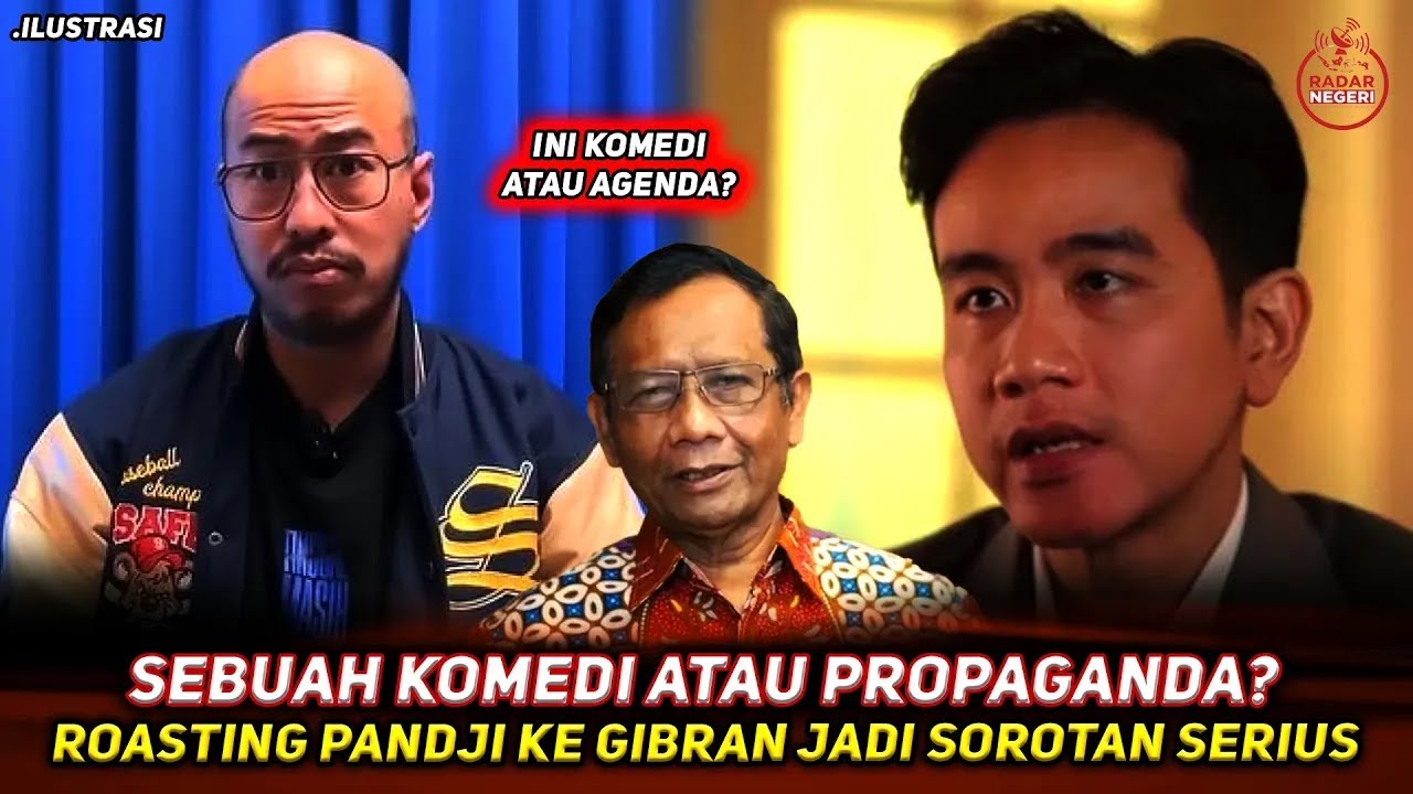 RAMAI❗BISAKAH ROASTING PANDJI KE GIBRAN DIJERAT HUKUM❓SEBUAH OPINI ATAU FRAMING POLITIK TERSELUBUNG❓