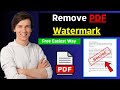 How to Remove Watermark From PDF | FROM ANY PDF FILE (2026)