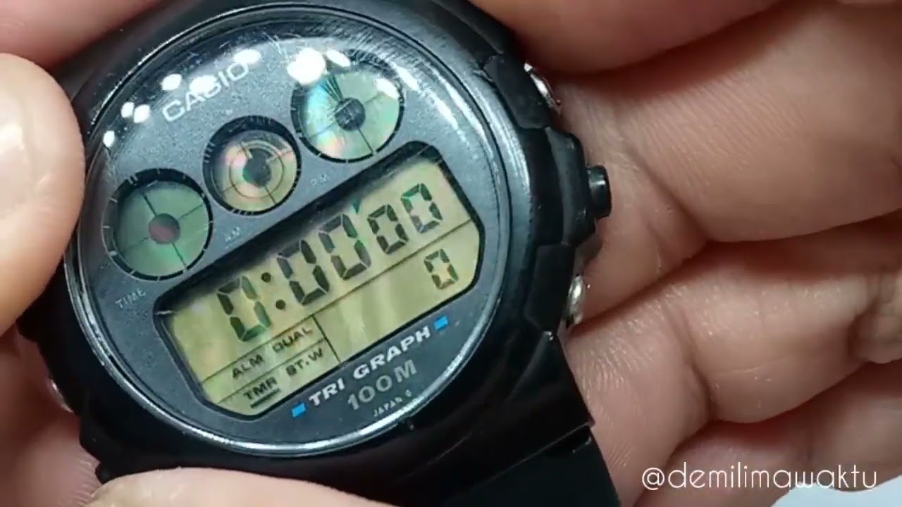 Casio TGW-10 [ Tri Graph ] Circa 1980's - YouTube