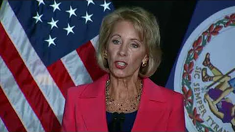 Betsy DeVos's full speech on Title IX and campus sex assault