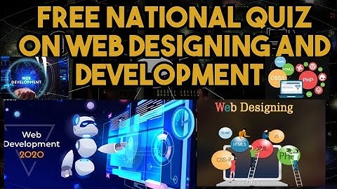 Free National Quiz on Web Development and Designing with Certificate in 1 Minute|web technology|Web