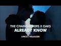The Chainsmokers Oaks Already Know Lyrics Visualizer 