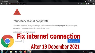 Fix error NET::ERR CERT DATE INVALID - Your connection is not private - Windows 7 - 2021