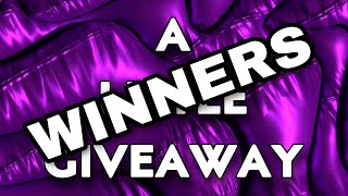 GIVEAWAY WINNERS