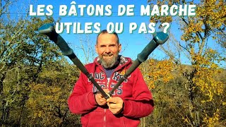 Bâtons de marche : utiles ou pas ?