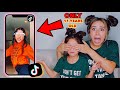 5 YEAR OLD REACTS TO SISTER&#39;S TIK TOKS!! **EXPOSED** | Familia Diamond