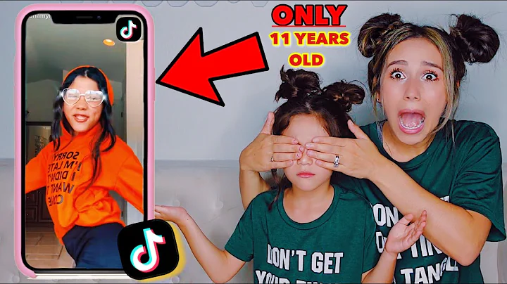 5 YEAR OLD REACTS TO SISTER'S TIK TOKS!! **EXPOSED...