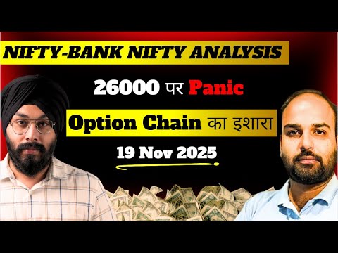 Nifty & Bank Nifty Price Action Analysis For 19 Nov 2025 - YouTube