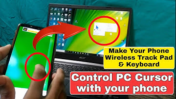 Make Your Phone Wireless Mouse & Keyboard For Your PC & Laptop | Wireless Remote Mouse