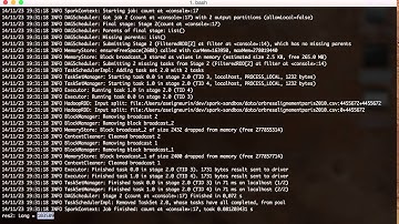 Apache Spark - Spark Shell