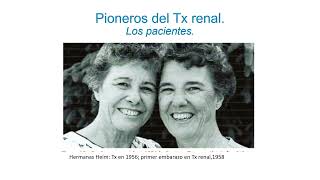 Historia del trasplante renal en la Comunidad Valenciana