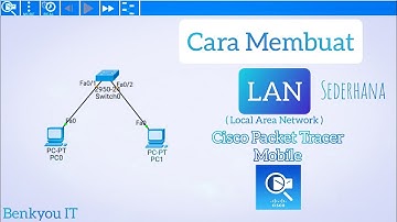 Cara Membuat LAN Sederhana | Cisco Packet Tracer Mobile