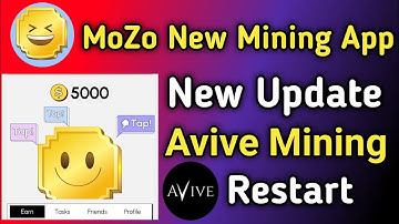 Avive MoZo New Mining App || Avive Mining Restart Update || Mozo Free Mining New Update Crypto