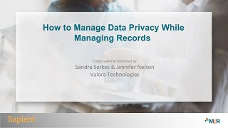How to Manage Data Privacy While Managing Records