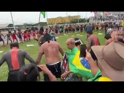 Índios não aceitam Lula como presidente protestam e pedem ajuda a ONU