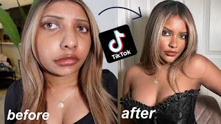 trying tiktok makeup hacks that actually made me 10% hotter