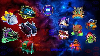 BTD 6: All Boss Bloons Elite Tier 5 Vs. Lvl 100 Paragons (Phayze Update)