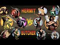 Shadow Fight 2 New Hermit And Bodyguards VS New Butcher And Bodyguards 