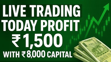 Live Trading Tamil | ₹1500 Profit | Simple Intraday Strategy Explained