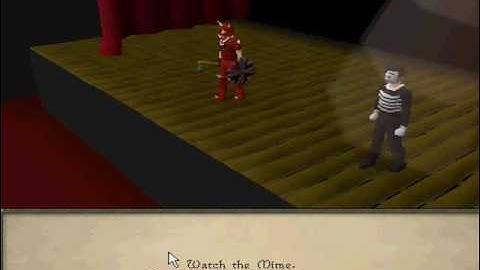 RunescapeYew - Mime random event.