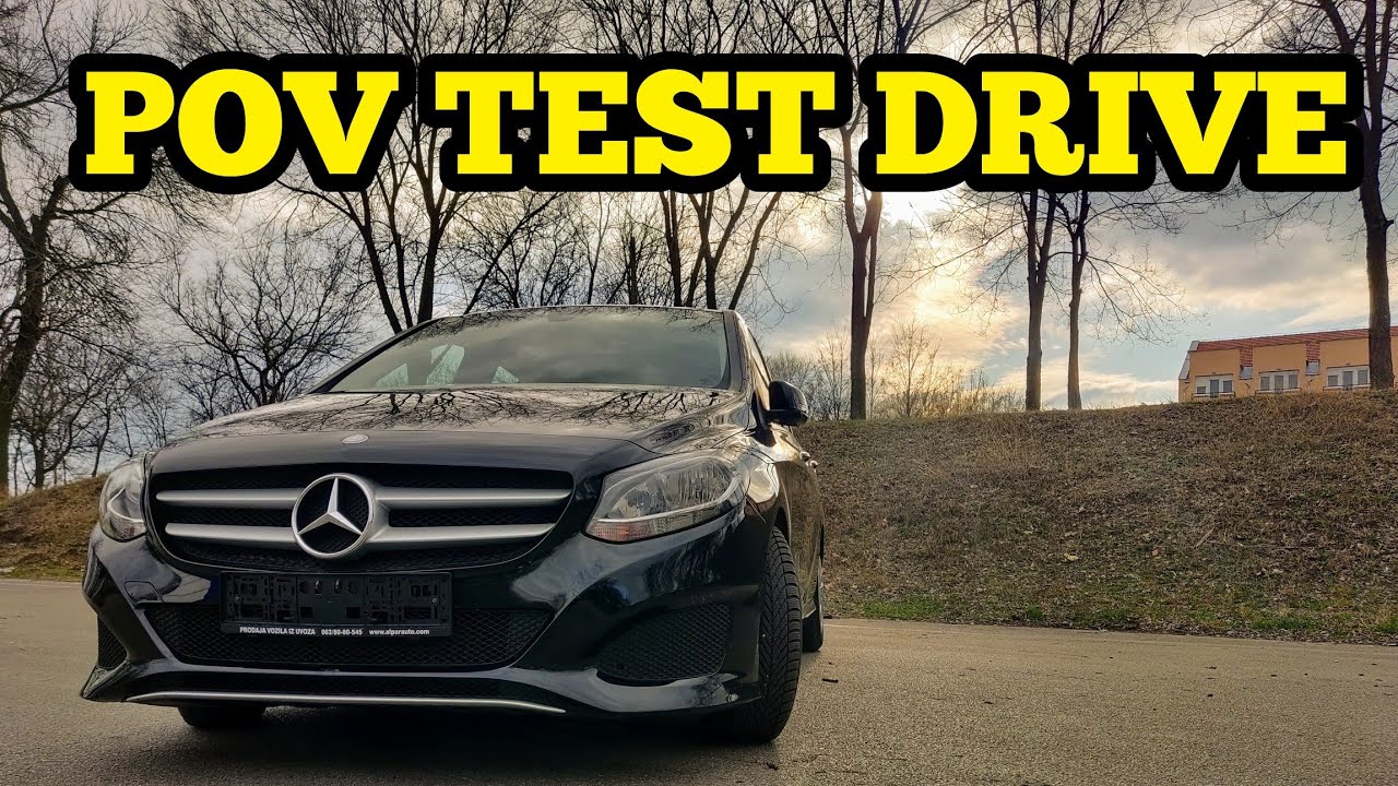 Essai Mercedes Classe B 180 CDI Inspiration 2015 - Vidéo Dailymotion