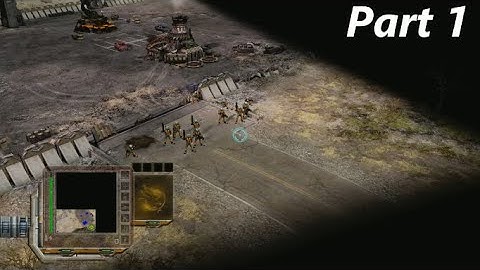 Command and Conquer Tiberium Wars GDI Campaign Gameplay No Commentary Part 1