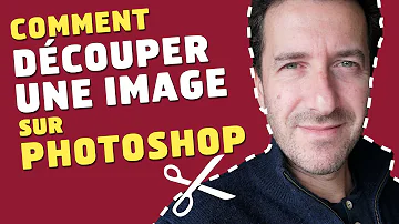 Comment découper une image en deux sur Photoshop ?