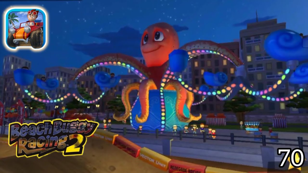 Beach Buggy Racing 2 New Racing Track Unlock Raytona Stadium Bbr2 