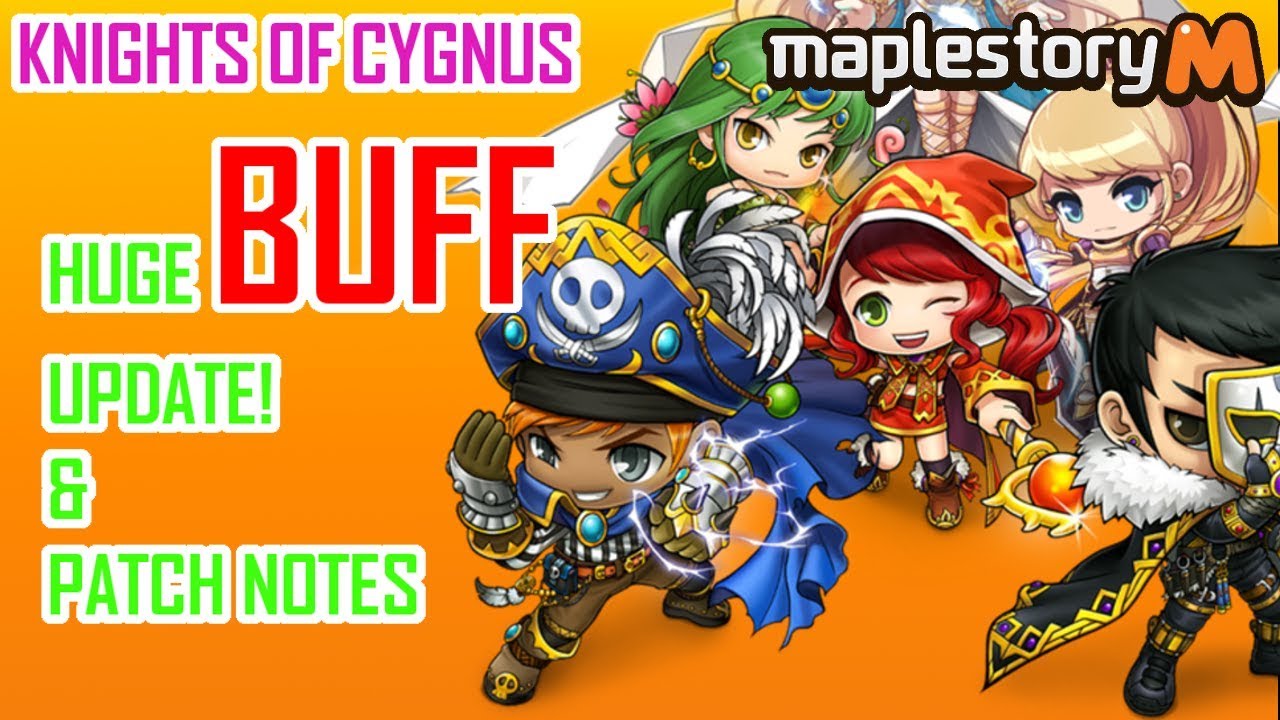 Maplestory M: HUGE Knights of Cygnus BUFF Update & Patch Notes