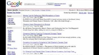 Google News site search