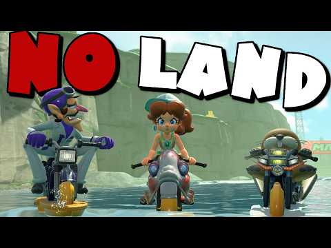 Can you Get to Crown City Without Touching Land? (Mario Kart World Mission Mode Part 3)