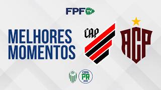 ATHLETICO 0X3 PARANAVAÍ | MELHORES MOMENTOS | COPA PARANÁ 2026 | RODADA 2