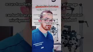 An Eye Misalignment Is Not A Lazy Eye